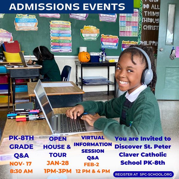 Calendar - St. Peter Claver Regional Catholic School